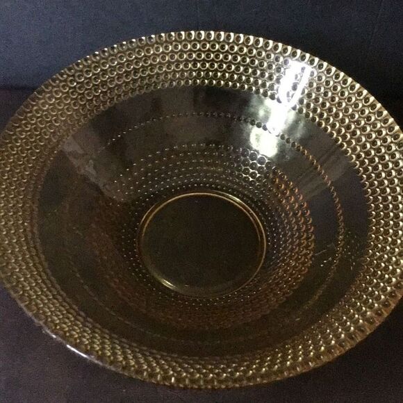 Boles vintage gold beaded soup or salad bowl set of four - Picture 3 of 5